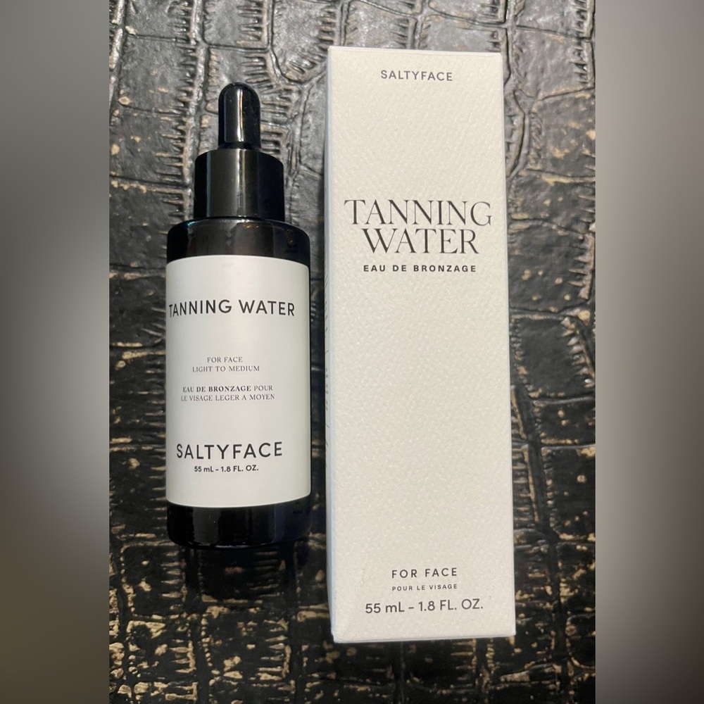 $42 SALTYFACE ~ Tanning Water For Face | Light to Medium 1.8 fl oz  New & Fresh